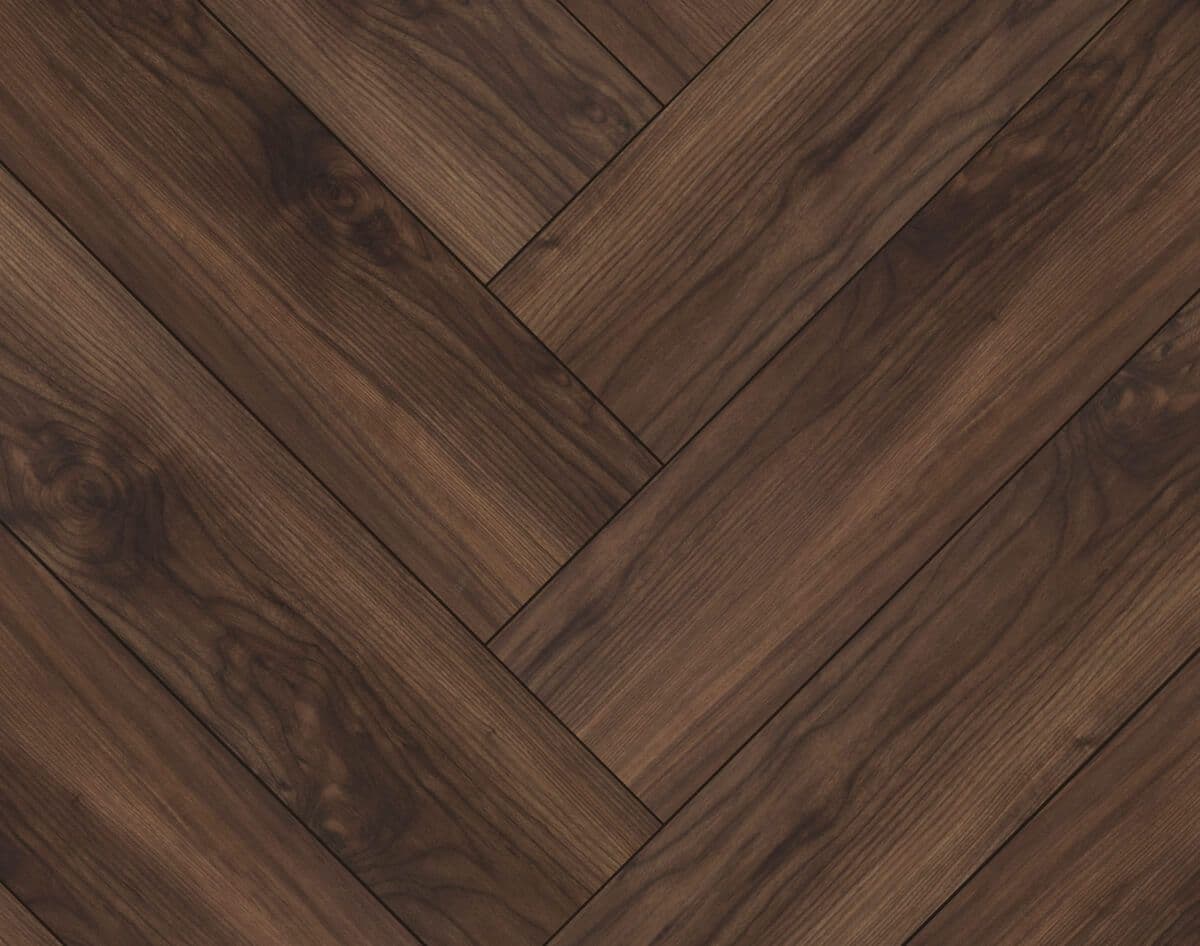 Alsafloor Herringbone Chocolate Walnut 520